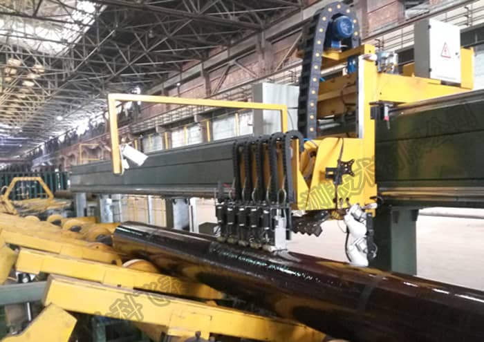 無縫管在線超聲自動探傷設備